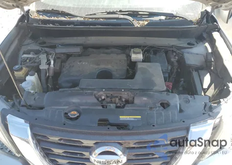 2017 Nissan Pathfinder S z USA, uszkodzony, nr VIN 5N1DR2MMXHC629058